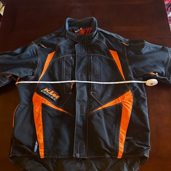 Used KTM Racing Motorcycle Jacket - Performance Outerwear Ride Thor - Large - Picture 2 of 10